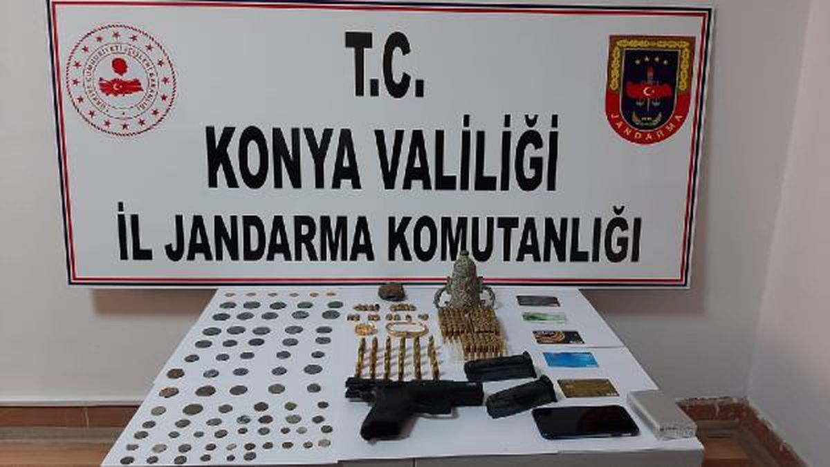 Tarihi eser sevkiyatını jandarma engelledi: 5 gözaltı