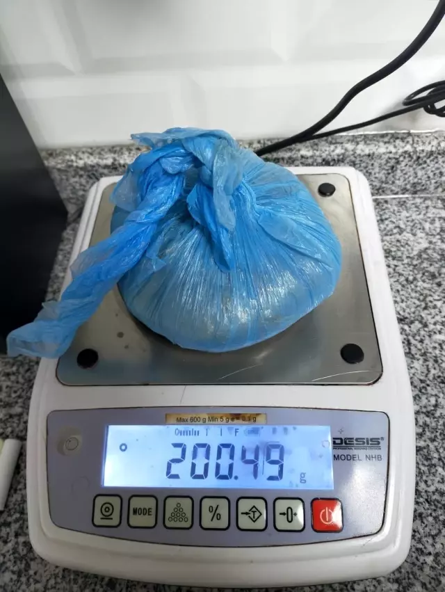 Yolcu otobüsünde uyuşturucu operasyonu