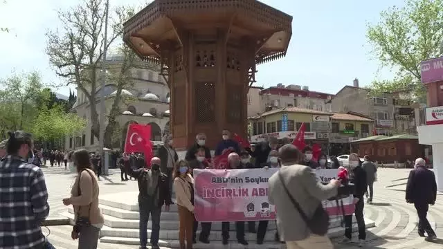 ABD Başkanı Biden'ın 1915 olaylarını 'soykırım' olarak nitelemesi protesto edildi ABD Başkanı Biden'ın 1915 olaylarını 'soykırım' olarak nitelemesi protesto edildi