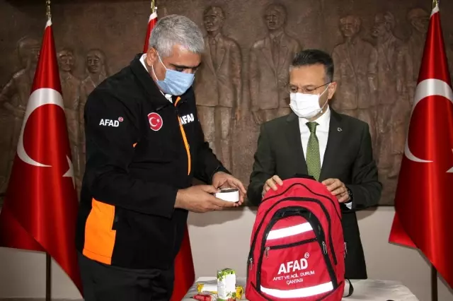 AFAD'ın afet çantası Aydın'da tanıtıldı