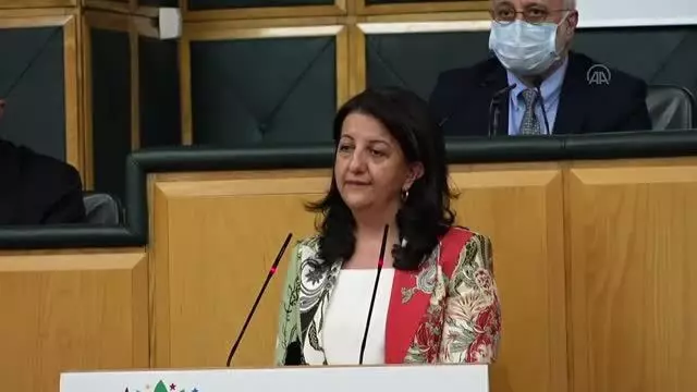 Buldan, HDP TBMM Grup Toplantısı'nda konuştu