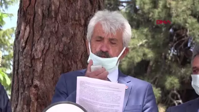 BURDUR'DA VATAN PARTİSİ'NDEN BİDEN'A TEPKİ