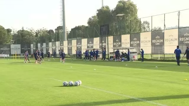 Fenerbahçe, Alanyaspor maçının hazırlıklarını sürdürdü Fenerbahçe, Alanyaspor maçının hazırlıklarını sürdürdü