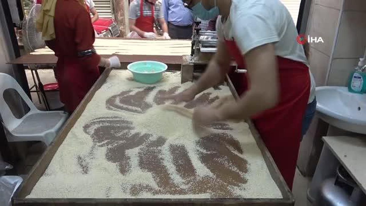 Hatay'da sadece Ramazan'da üretiliyor: 'Küncülü Helva'