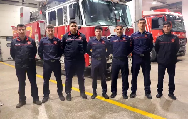 İftar saatinde itfaiye erlerinin zorlu mesaisi