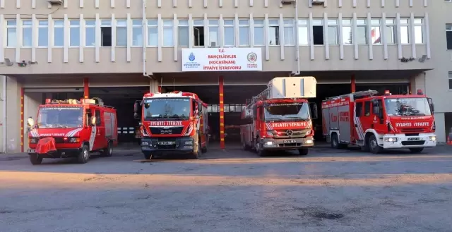 İftar saatinde itfaiye erlerinin zorlu mesaisi