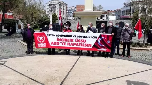 KIRKLARELİ - ABD Başkanı Biden'ın 1915 olaylarını 'soykırım' olarak nitelemesi protesto edildi