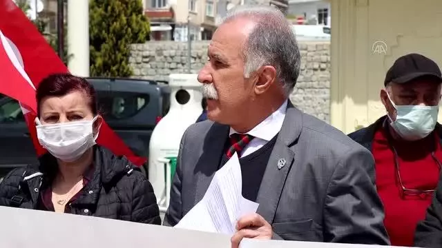 KIRKLARELİ - ABD Başkanı Biden'ın 1915 olaylarını 'soykırım' olarak nitelemesi protesto edildi