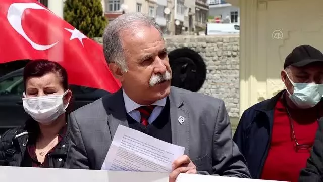 KIRKLARELİ - ABD Başkanı Biden'ın 1915 olaylarını 'soykırım' olarak nitelemesi protesto edildi
