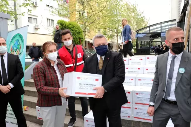- Türk Kızılayı'ndan Arnavutluk'ta ihtiyaç sahiplerine Ramazan yardımı - Türk Kızılayı'ndan Arnavutluk'ta ihtiyaç sahiplerine Ramazan yardımı