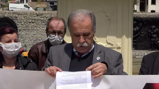 KIRKLARELİ - ABD Başkanı Biden'ın 1915 olaylarını 'soykırım' olarak nitelemesi protesto edildi