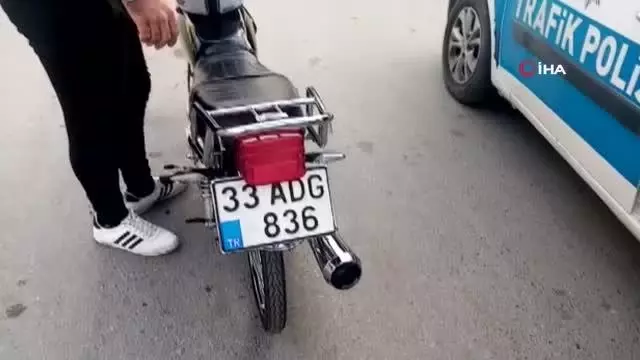 Gürültüye neden olan egzozu takanlar trafikten men ediliyor Gürültüye neden olan egzozu takanlar trafikten men ediliyor