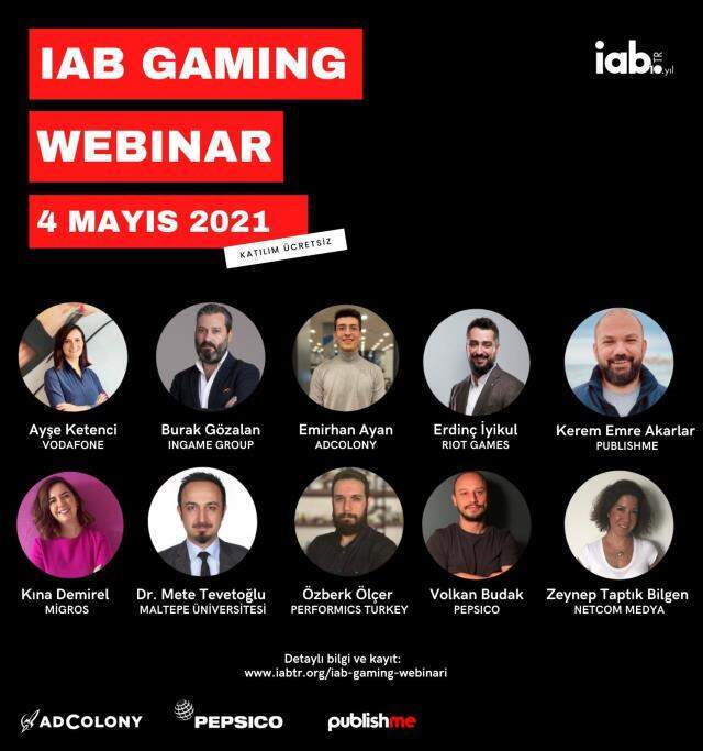 IAB Gaming Webinarı, 10.yılı etkinlikleri kapsamında espor dünyasını keşfe davet ediyor!