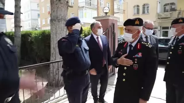 Jandarma Genel Komutanı Orgeneral Çetin, Çubuk'ta ziyaretlerde bulundu Jandarma Genel Komutanı Orgeneral Çetin, Çubuk'ta ziyaretlerde bulundu