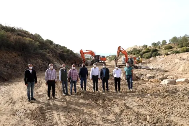 Karacaören Göleti'nde çalışmalar devam ediyor Karacaören Göleti'nde çalışmalar devam ediyor