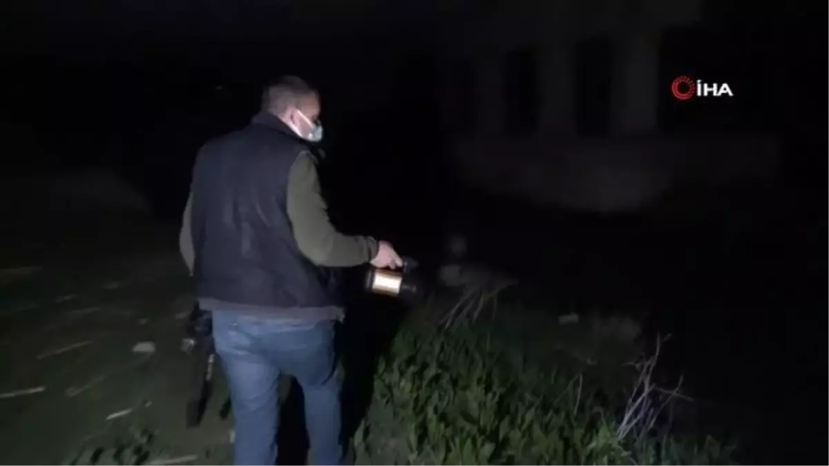 Kaymakam Savar'dan gece vakti inci kefali denetimi
