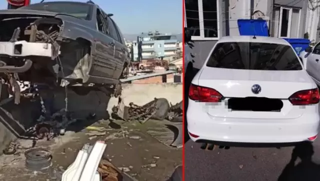 Polis adım adım izleyip hırsızların inine ulaştı! Çaldıkları araçları apartmanın çatı katında parçalamışlar Polis adım adım izleyip hırsızların inine ulaştı! Çaldıkları araçları apartmanın çatı katında parçalamışlar