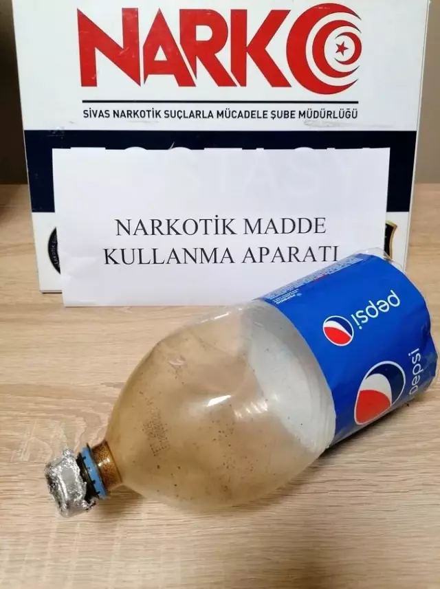 Sivas'ta narkotik operasyonları