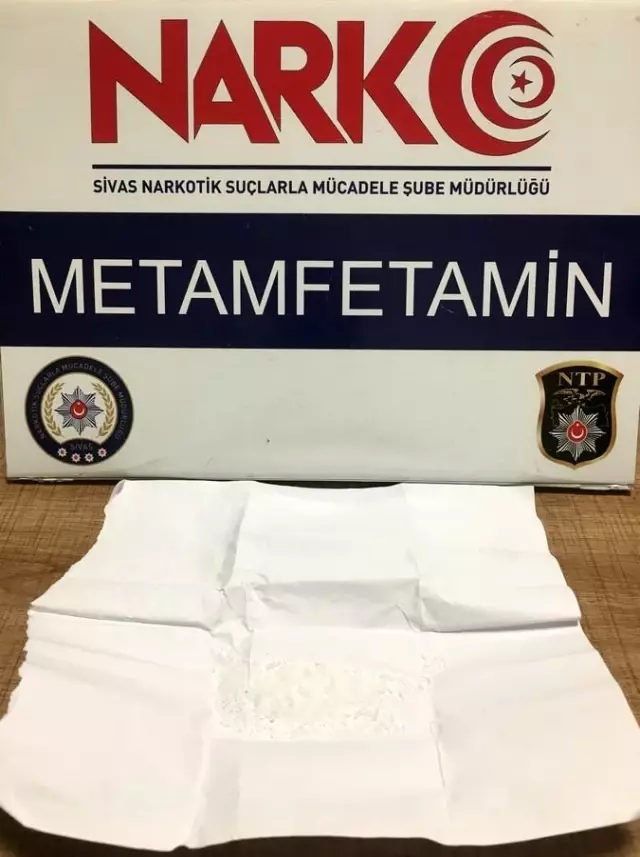 Sivas'ta narkotik operasyonları