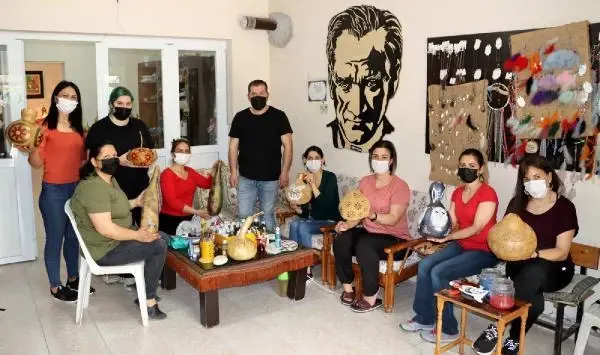 Su kabağı, kadınlar için gelir kapısı oldu