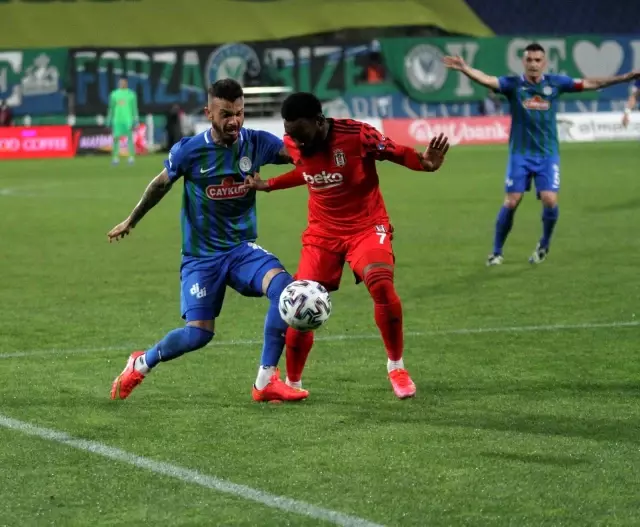 Süper Lig: Çaykur Rizespor: 2 - Beşiktaş: 3 (Maç sonucu) Süper Lig: Çaykur Rizespor: 2 - Beşiktaş: 3 (Maç sonucu)
