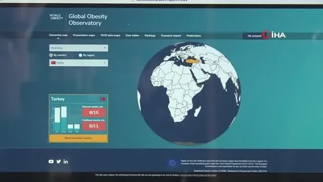Türkiye obezite ve şeker hastalığında Avrupa'da ilk sırada Türkiye obezite ve şeker hastalığında Avrupa'da ilk sırada