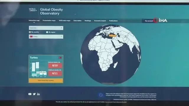 Türkiye obezite ve şeker hastalığında Avrupa'da ilk sırada Türkiye obezite ve şeker hastalığında Avrupa'da ilk sırada