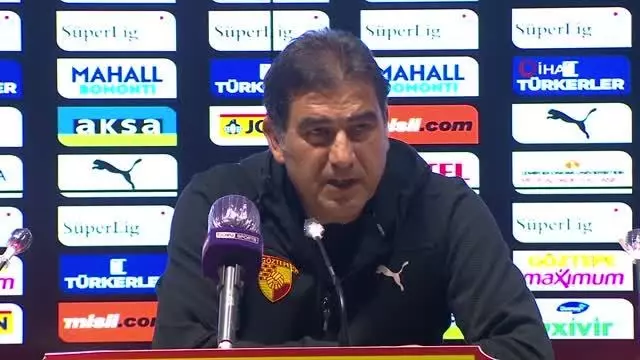 Göztepe - Trabzonspor maçının ardından Göztepe - Trabzonspor maçının ardından