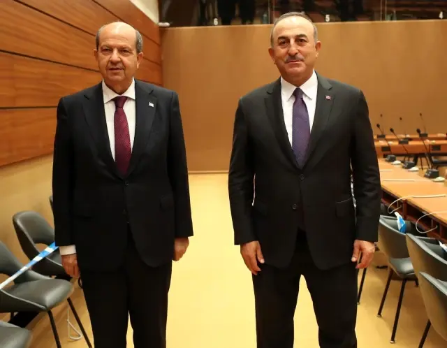 - Bakan Çavuşoğlu: 'KKTC'nin egemen eşitliğe dayalı, iki devletli çözüm vizyonuna destek olmaya devam edeceğiz'- 'Cenevre toplantısı, 58 yıllık... - Bakan Çavuşoğlu: 'KKTC'nin egemen eşitliğe dayalı, iki devletli çözüm vizyonuna destek olmaya devam edeceğiz'- 'Cenevre toplantısı, 58 yıllık...