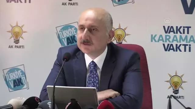 Son dakika haberleri... Ulaştırma ve Altyapı Bakanı Karaismailoğlu, AK Parti Karaman İl Başkanlığında konuştu Açıklaması Son dakika haberleri... Ulaştırma ve Altyapı Bakanı Karaismailoğlu, AK Parti Karaman İl Başkanlığında konuştu Açıklaması