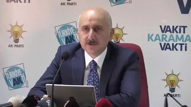 Son dakika haberleri... Ulaştırma ve Altyapı Bakanı Karaismailoğlu, AK Parti Karaman İl Başkanlığında konuştu Açıklaması Son dakika haberleri... Ulaştırma ve Altyapı Bakanı Karaismailoğlu, AK Parti Karaman İl Başkanlığında konuştu Açıklaması