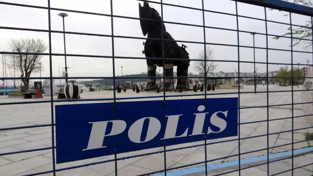 Çanakkale'de 17 günlük 'tam kapanma' başladı Çanakkale'de 17 günlük 'tam kapanma' başladı