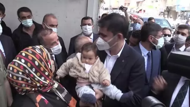 Çevre ve Şehircilik Bakanı Kurum incelemelerde bulundu Çevre ve Şehircilik Bakanı Kurum incelemelerde bulundu