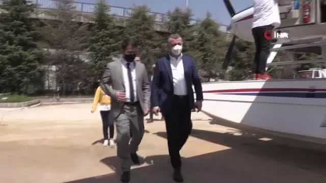 Çocukların uçma hayalini başkan gerçekleştirdi Çocukların uçma hayalini başkan gerçekleştirdi