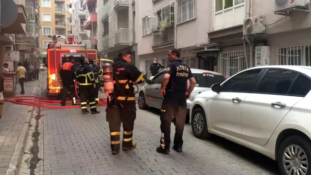 Efeler'de mutfak yangını Efeler'de mutfak yangını