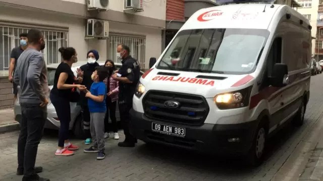 Efeler'de mutfak yangını Efeler'de mutfak yangını