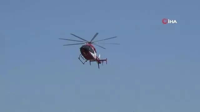 Son dakika haber! Entübe hasta, ambulans helikopter ile Ankara'ya sevk edildi Son dakika haber! Entübe hasta, ambulans helikopter ile Ankara'ya sevk edildi