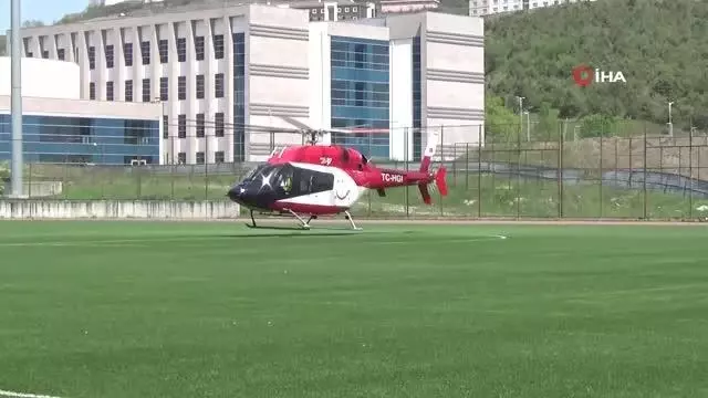 Son dakika haber! Entübe hasta, ambulans helikopter ile Ankara'ya sevk edildi Son dakika haber! Entübe hasta, ambulans helikopter ile Ankara'ya sevk edildi