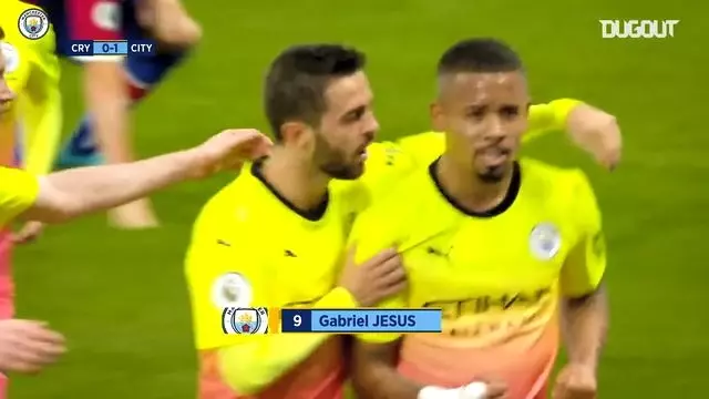Gabriel Jesus'un Manchester City Formasıyla Attığı 50. Gol Gabriel Jesus'un Manchester City Formasıyla Attığı 50. Gol