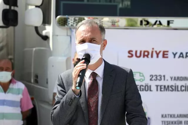 Gıda ve mobilya yüklü yardım tırları yola çıktı Gıda ve mobilya yüklü yardım tırları yola çıktı