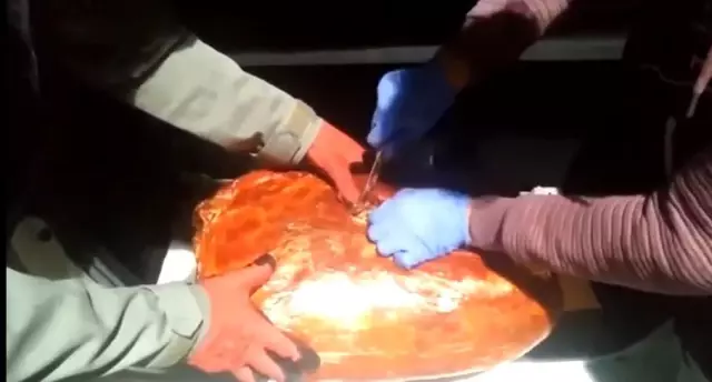 Hassas burunlu 'Pars' uyuşturucuyu stepnede buldu Hassas burunlu 'Pars' uyuşturucuyu stepnede buldu