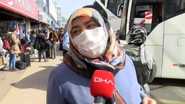 OTOGARDA KAPANMA YOĞUNLUĞU ARTTI OTOGARDA KAPANMA YOĞUNLUĞU ARTTI