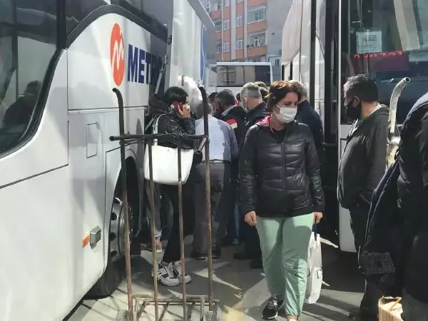 OTOGARDA KAPANMA YOĞUNLUĞU ARTTI OTOGARDA KAPANMA YOĞUNLUĞU ARTTI