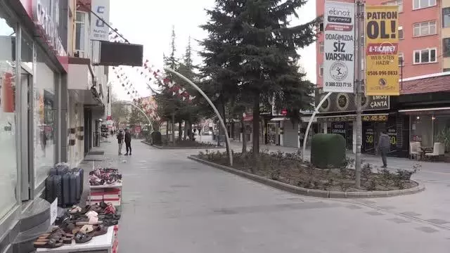 Ağrı, tam kapanma süreciyle sessizliğe büründü Ağrı, tam kapanma süreciyle sessizliğe büründü