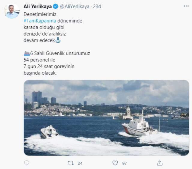 İstanbul Valisi Yerlikaya'dan tam kapanmaya saatler kala önemli uyarı: Belgeleri olmayanlara kesinlikle işlem yapılacak İstanbul Valisi Yerlikaya'dan tam kapanmaya saatler kala önemli uyarı: Belgeleri olmayanlara kesinlikle işlem yapılacak