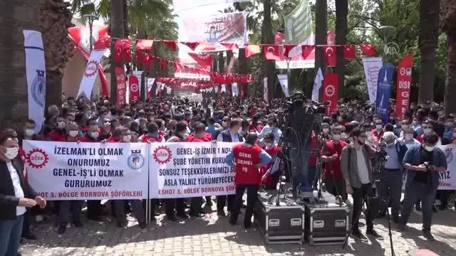 İzmir Büyükşehir Belediyesindeki 7 bin işçiyi kapsayan toplu iş sözleşmesi imzalandı İzmir Büyükşehir Belediyesindeki 7 bin işçiyi kapsayan toplu iş sözleşmesi imzalandı