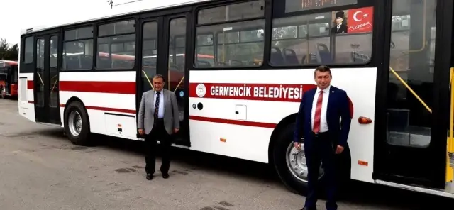İzmir'den Germencik'e yolcu otobüsü hibe edildi İzmir'den Germencik'e yolcu otobüsü hibe edildi