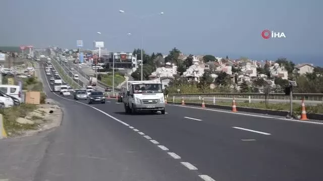 17 günlük kapanma başladı, polis İstanbul'dan Trakya'ya gelen tüm yolları kesti 17 günlük kapanma başladı, polis İstanbul'dan Trakya'ya gelen tüm yolları kesti