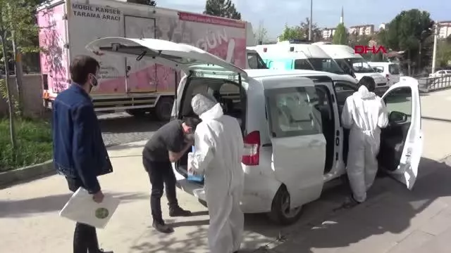 Karabük'te hastaneye gidemeyenlere aşıları evde yapılıyor Karabük'te hastaneye gidemeyenlere aşıları evde yapılıyor