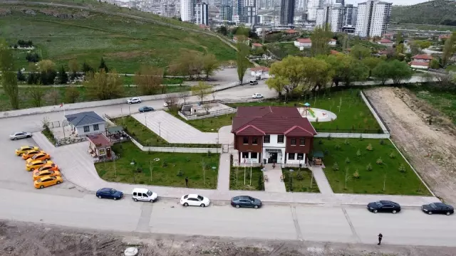 Keçiören'deki mahalle konağı hem taziye evi hem aile sağlığı merkezi Keçiören'deki mahalle konağı hem taziye evi hem aile sağlığı merkezi